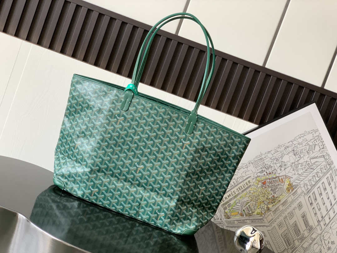 Artois MM Tote Bag In Green